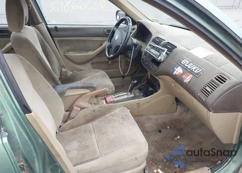 2004 Honda Civic Vp z USA, uszkodzony, nr VIN 2HGES16354H596460